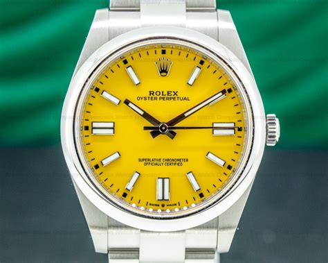 rolex 124300 yellow|rolex oyster perpetual cost new.